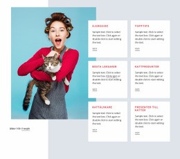 Kattguide - Nedladdning Av HTML-Mall