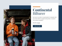 WordPress-Tema Kontinentala Bilturer För Alla Enheter