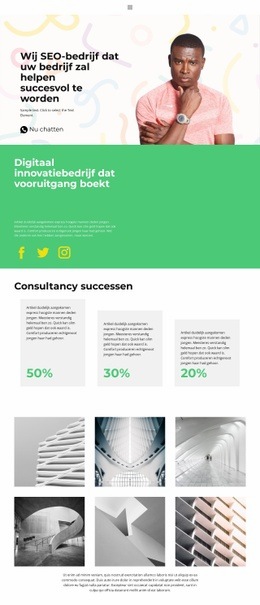 Overwinning Van Concurrenten - Inspiratie Voor Website-Ontwerp