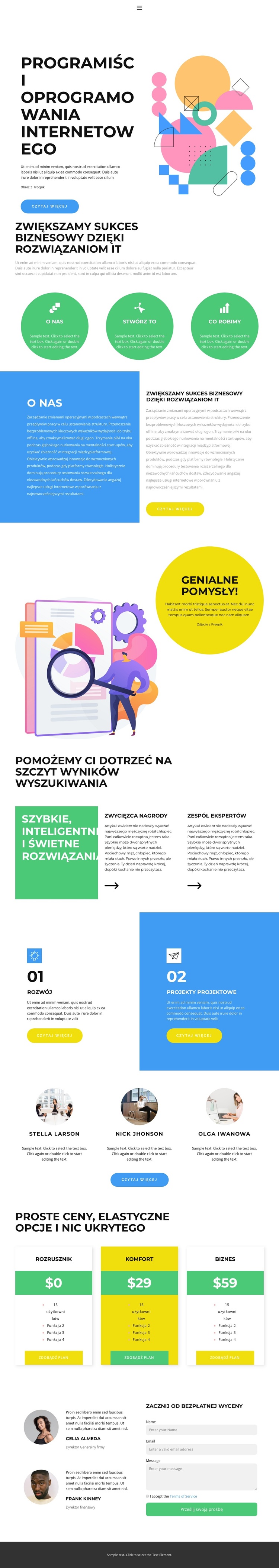 Rozwój od podstaw Motyw WordPress