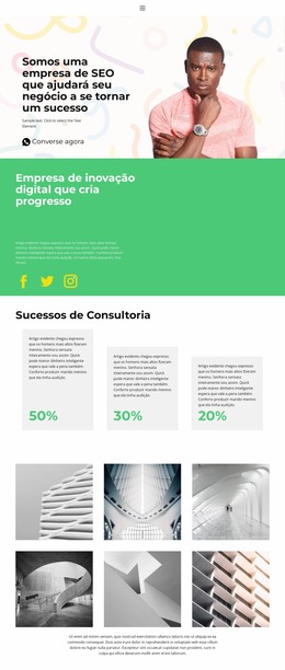 Vitória Dos Concorrentes - Modelo Joomla Criativo E Multifuncional