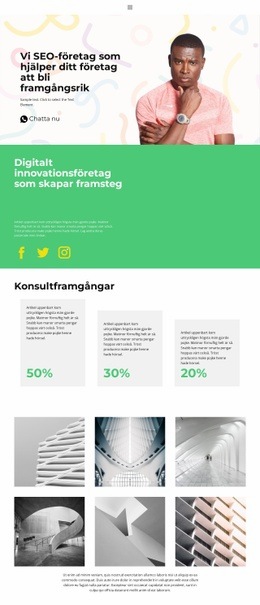 Konkurrenternas Seger - Gratis HTML-Mall