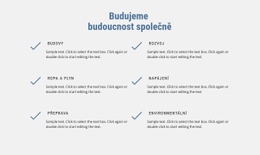 Budujeme Budoucnost – Šablona Vstupní Stránky