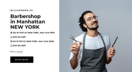 Fantastischer Website-Builder Für Friseursalon In New York