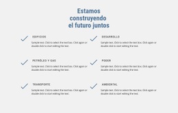 Estamos Construyendo El Futuro - Creador De Sitios Web Moderno