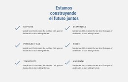 HTML5 Responsivo Para Estamos Construyendo El Futuro