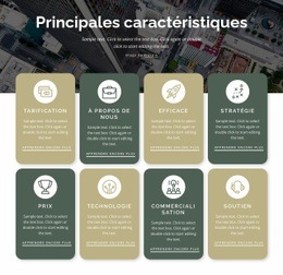 8 Fonctionnalités Clés - Conception De Sites Web Gratuite