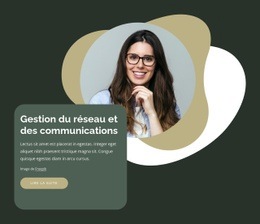 Conception De Site Web Premium Pour Gestion Des Communications