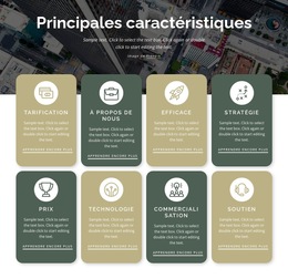 8 Fonctionnalités Clés - Marché Communautaire Facile