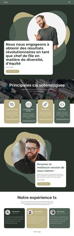 Entreprise Industrielle Performante - Meilleure Conception De Modèle De Site Web