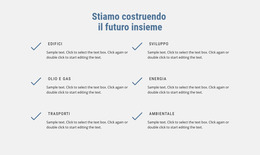 Stiamo Costruendo Il Futuro - Modello Joomla Multiuso