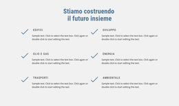 Stiamo Costruendo Il Futuro - Modello Di Pagina Di Destinazione