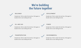 We Are Building The Future - Multi-Purpose Joomla Template