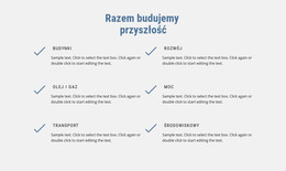 Budujemy Przyszłość - Strona Z Możliwością Pobrania Szablonu HTML