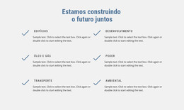Estamos Construindo O Futuro - Site Com Download De Modelo HTML