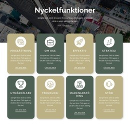 8 Nyckelfunktioner - Helt Responsiv Mall