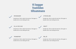 Vi Bygger Framtiden - Målsidesmall
