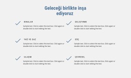 Geleceği Inşa Ediyoruz - HTML Builder