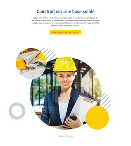 Site HTML Pour Bâtiment Modulaire