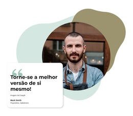 Corte De Cabelo E Barba Masculino - Modelo Para Adicionar Elementos À Página