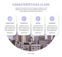 Impresionante Página De Destino Para Nuestra Misión Y Estrategia