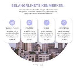 Klaar Voor Gebruik Siteontwerp Voor Onze Missie En Strategie