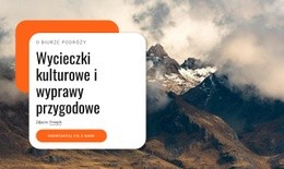 Najlepszy Szablon HTML5 Dla Wycieczki Kulturowe I Wyprawy Przygodowe