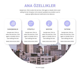 Misyonumuz Ve Stratejimiz - Kişisel Web Sitesi Şablonları