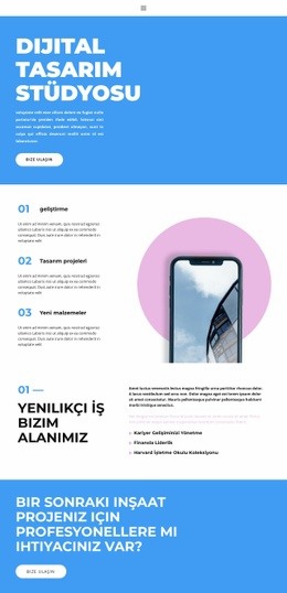 Dijital Yön - Yaratıcı Çok Amaçlı Şablon