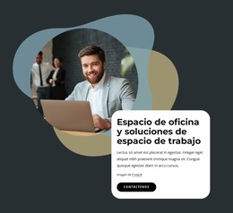 Espacio De Oficina Y Soluciones De Espacio De Trabajo - Descarga Gratuita De La Plantilla Joomla