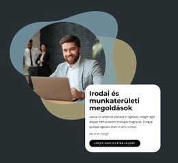 Irodai És Munkaterületi Megoldások – Reszponzív HTML5-Sablon
