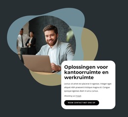 Oplossingen Voor Kantoorruimte En Werkruimte - Persoonlijke Websitesjablonen