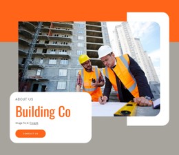 Innovation Building Company Template HTML CSS Responsive