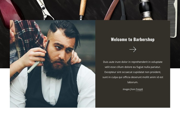 The best barbers in NYC CSS Template
