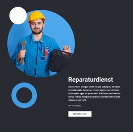 Responsives HTML5 Für Bester Reparaturservice Für Zu Hause