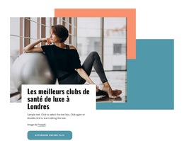 Outils Professionnels Personnalisables Pour Les Meilleurs Clubs De Santé De Luxe À Londres