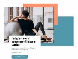 Modello Di Progettazione Gratuito Per I Migliori Centri Benessere Di Lusso A Londra
