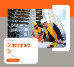 Empresa De Construção De Inovação - Modelos De Temas HTML5 Gratuitos