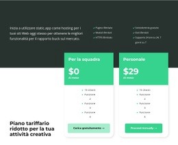 Selezione Tariffaria - Progettazione Gratuita Di Siti Web