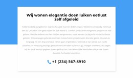 Bel Voor Overleg - Eenvoudig Joomla-Sjabloon