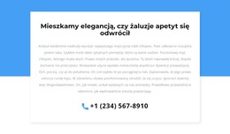 Bezpłatne Pobieranie Szablonu HTML Telefon Do Konsultacji