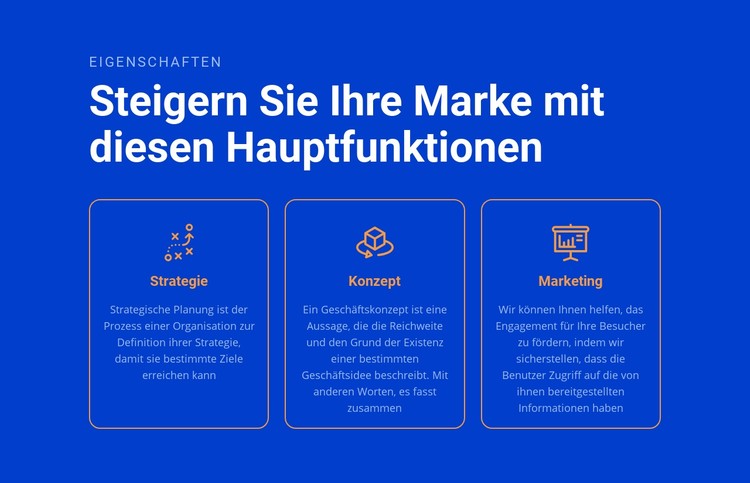 Steigern Sie Ihre Marke CSS-Vorlage