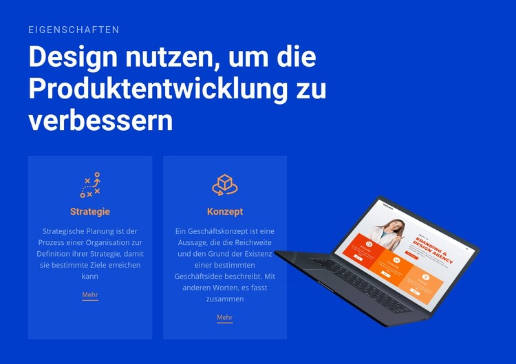 Wir erstellen hochwirksame Originalkampagnen HTML Website Builder