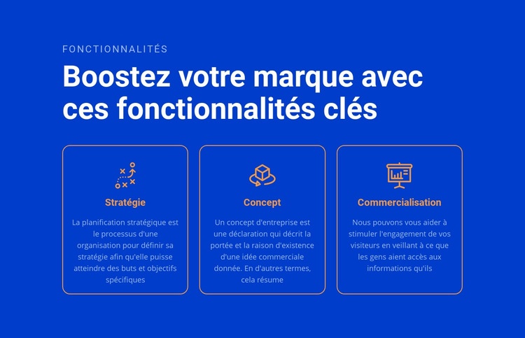 Boostez votre marque Conception de site Web