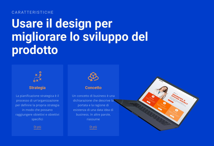 Creiamo campagne originali di grande efficacia Modello HTML