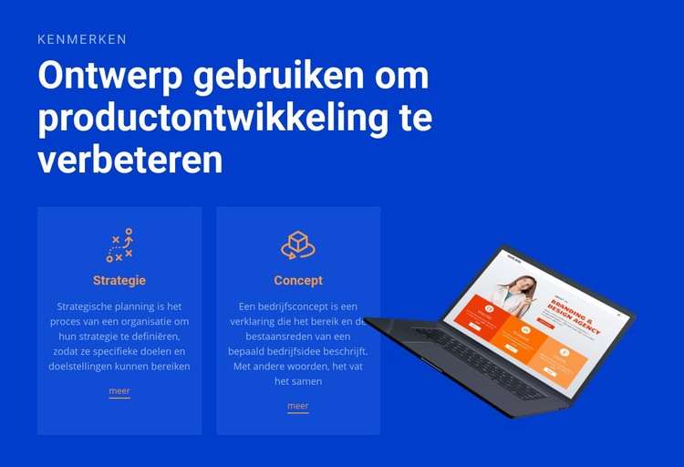 We maken zeer effectieve originele campagnes Html Website Builder