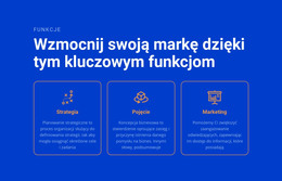 Wzmocnij Swoją Markę Szablon HTML