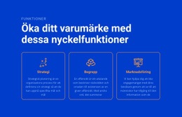 Sidans HTML För Öka Ditt Varumärke