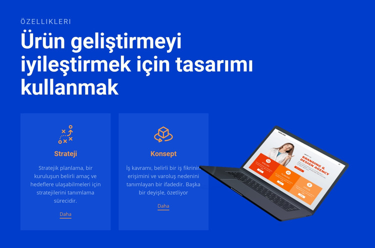 Oldukça etkili orijinal kampanyalar yaratıyoruz HTML Şablonu