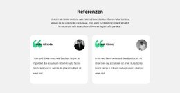 Premium-Website-Design Für Feedback Zum Projekt